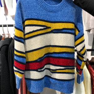 Custom Casual Wool Crew Neck Long Sleeve Pullover High-quality Winter Knitwear Men Sweater