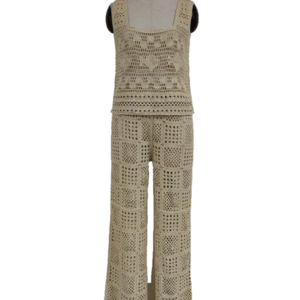 Women Hollowed Out Bohemian Lady Embroidered Outer Knitwear Embroidery Outfit