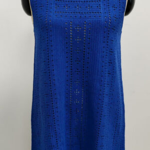 Elegant Color Stripe Dress Summer Loose Plus-size A-line Loose Mumu Sleeveless Vest Tank Short Dress for Women Lady